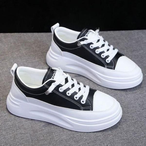 스니커즈 여성 캐주얼 키높이 학생 운동화 2컬러