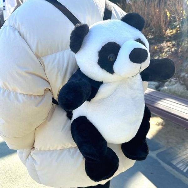 캐릭터 빅 판다인형 백팩 팬더 패션 가방