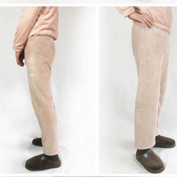 수면 잠옷바지 밍크 남성용 수면바지 극세사 파자마 잠옷 커플 홈웨어 수면