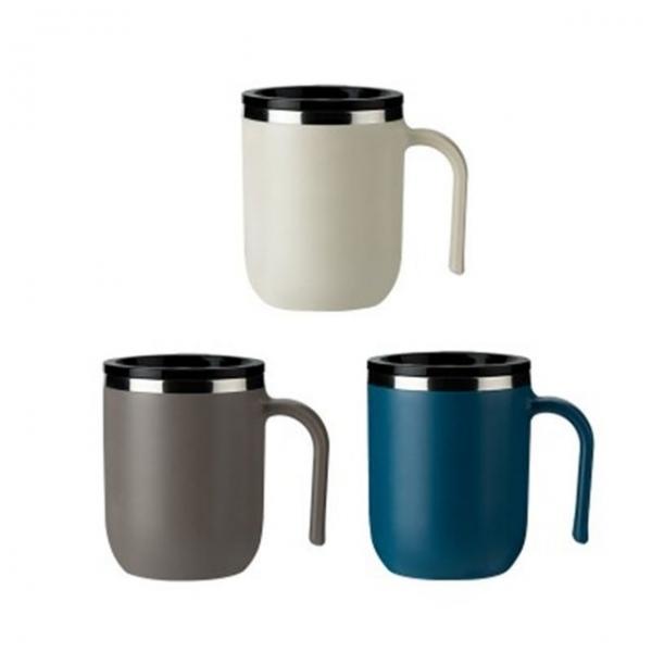 사무실 손잡이 보온보냉 머그컵 400ml