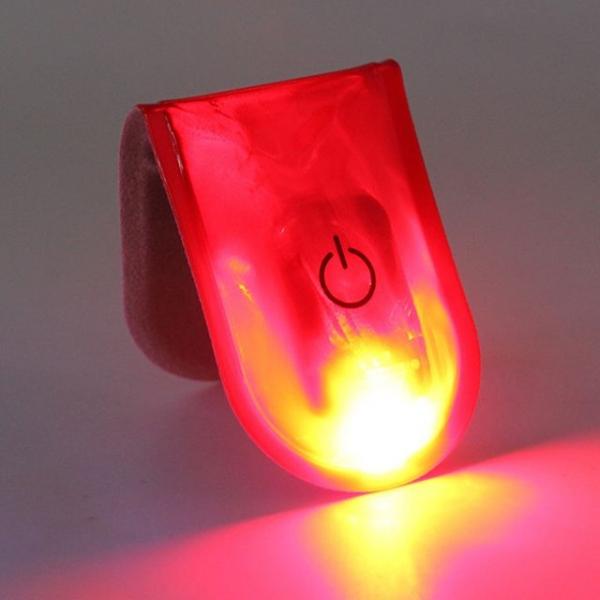 안전 LED 마그네틱 등산 조깅 반사 홀더 클립 M11330