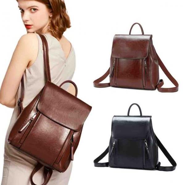 여성 정장 데일리 백팩 가죽 책가방 고급 대학생 가방