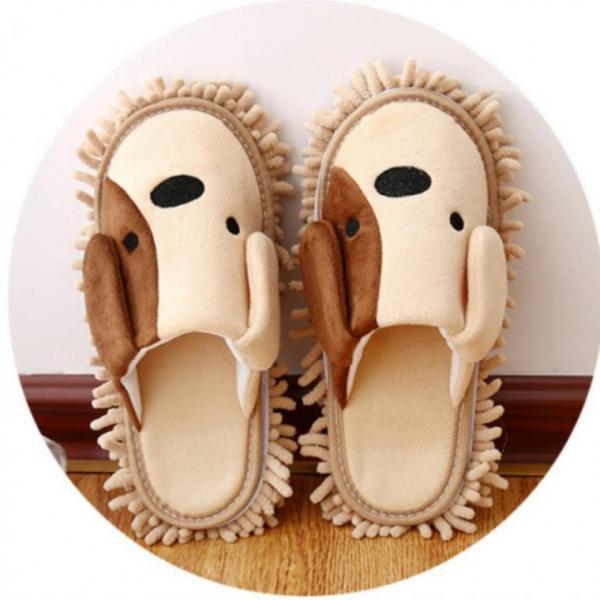 걸레 실내화 슬리퍼 청소포 청소 걸레 거실화 바닥 걸레 극세사 슬리퍼