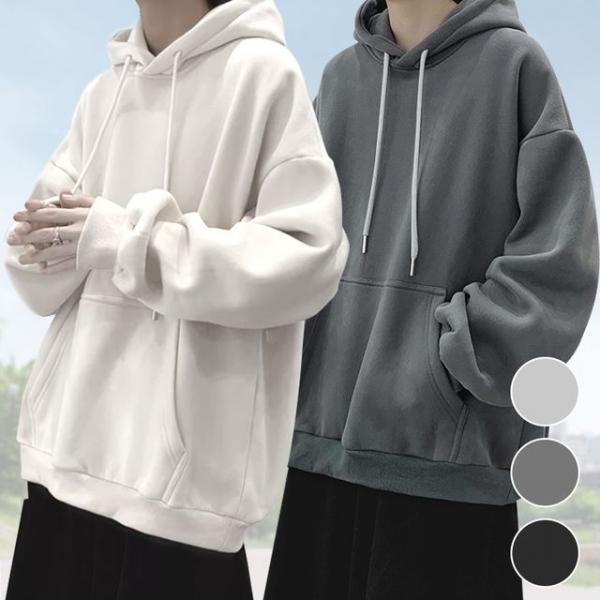 커플 남녀공용 데일리 후드 남자 여자 오버핏 티셔츠