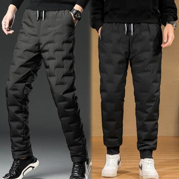 남자 패딩바지 누빔 패딩 팬츠 조거팬츠 겨울 방한
