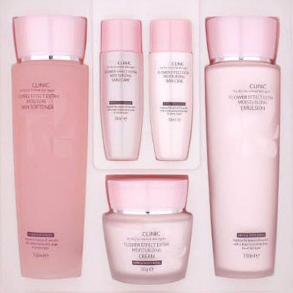 히알루론산 수련추출물 여성 스킨로션크림 화장품세트