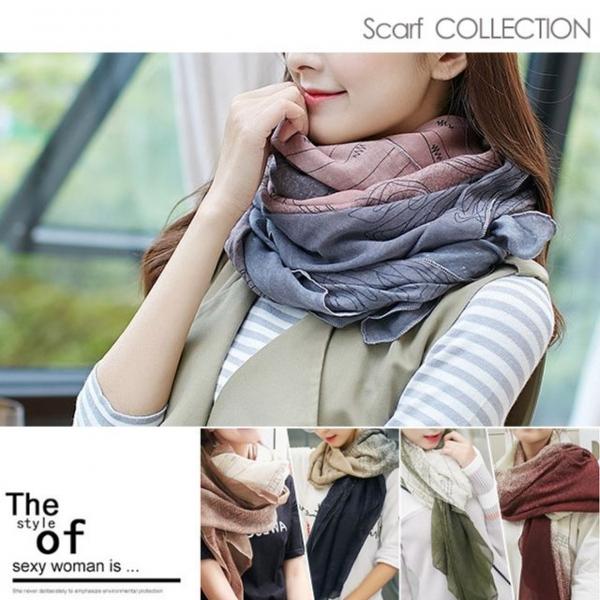 여성 롱스카프 봄 가을 간절기 여자 머플러 목도리