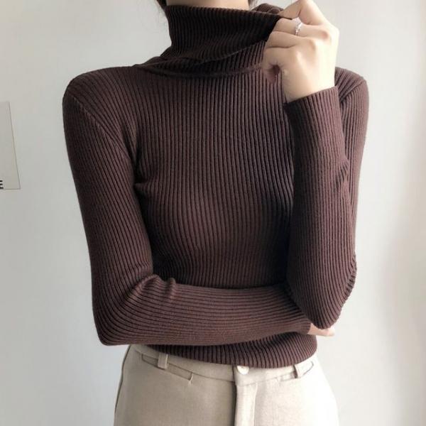 8컬러 터틀넥 골지 목티 기본컬러 겨울필수템 목폴라