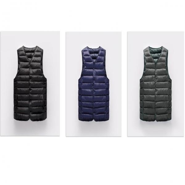 3색 남녀공용 경량 패딩조끼 HH-C11