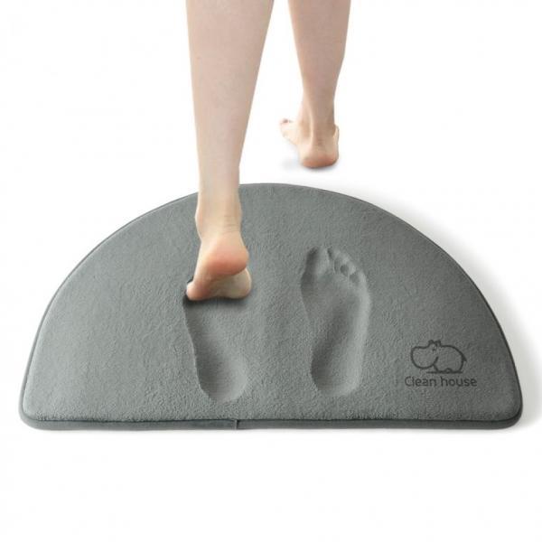 삼정866 메모리폼 극세사 반달 욕실매트 발매트