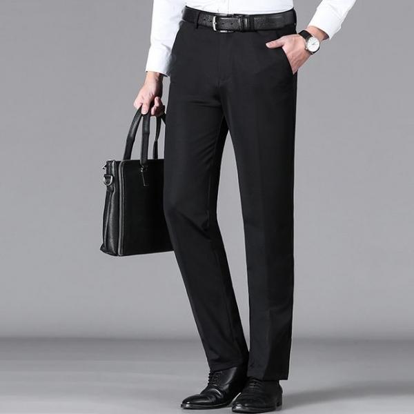 빅사이즈 정장바지 간절기 남자 일자 슬랙스 팬츠