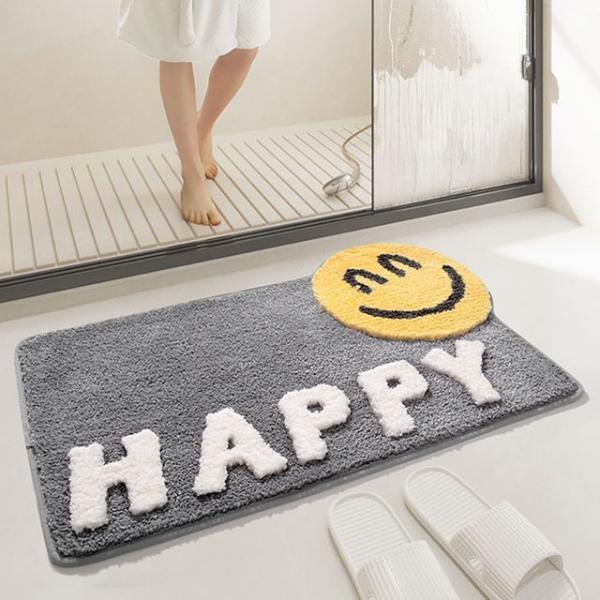 화장실 극세사 발매트 인테리어 러그 현관 A3-50x80cm
