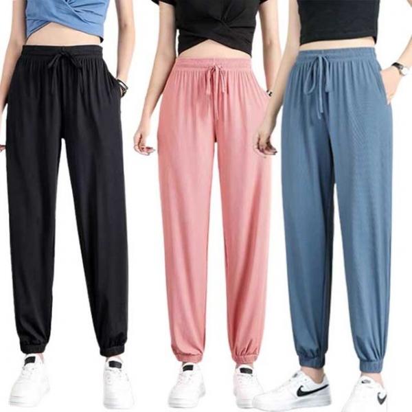 여성 쿨링 밴딩 조거팬츠 플 시원한바지