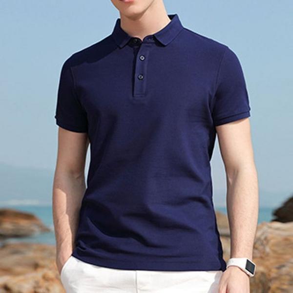 남자 반팔티 피케 카라넥 골프 레귤러핏 봄 여름 반팔