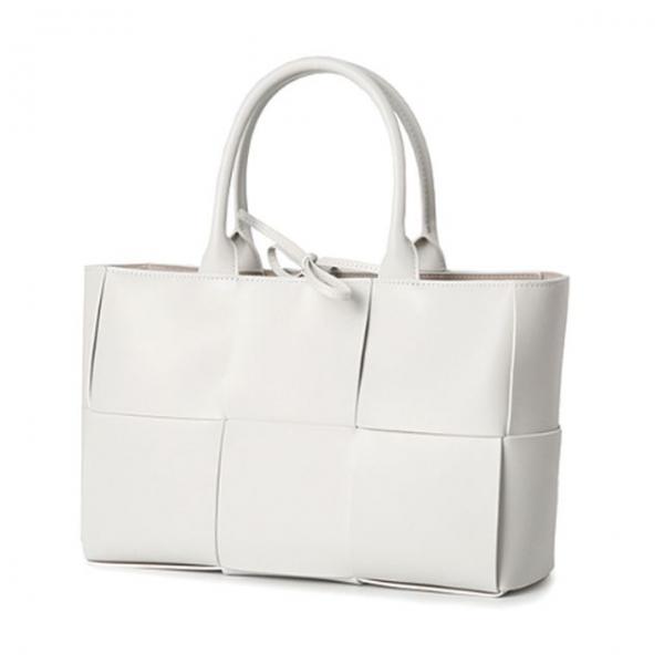 여성 가죽 데일리 고급 핸드백 메신저백 흰색 가방