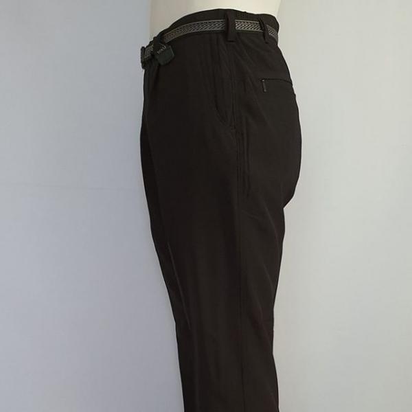 남성 쉼 여름 무지 등산바지 블랙