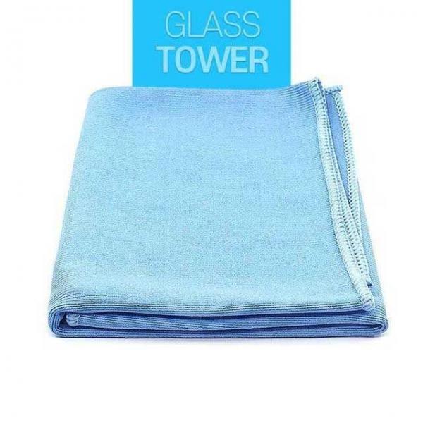 초극세사 유리 전용 세차 타월 대형 400x500 세정