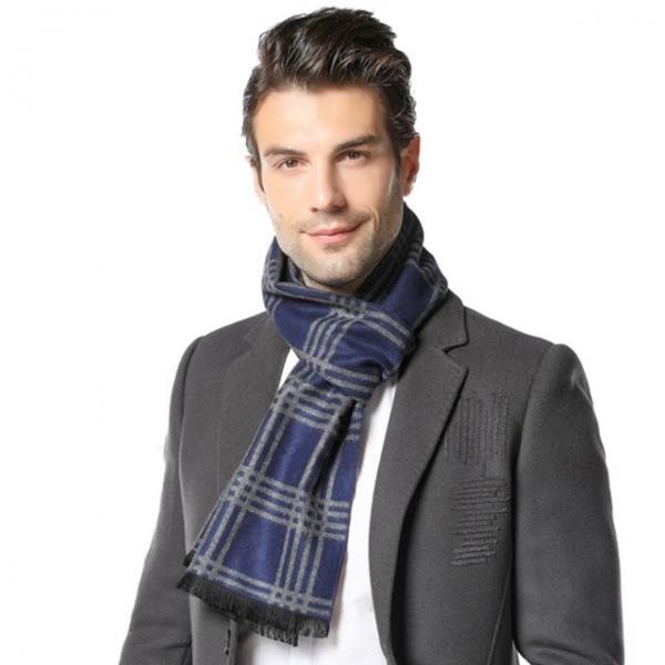 캐시미어 목도리 머플러 방한 넥워머 롱목도리 남성