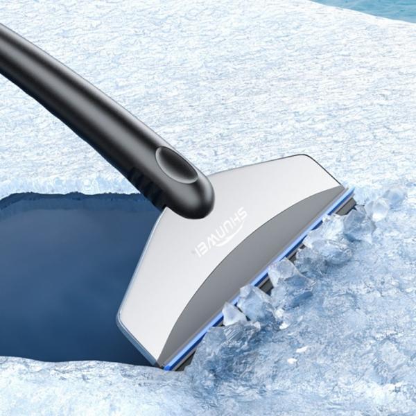 스텐 미니 자동차 성에제거기 눈 서리 눈빗자루 스크래퍼 제설도구 눈제거기 눈치우기