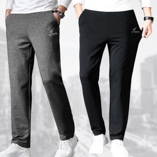 일자 트레이닝 팬츠 밴딩 츄리닝 9부 남자바지