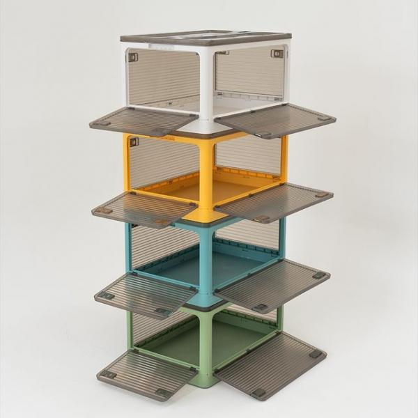 플라스틱  폴딩 팬트리 수납정리함 S 28L