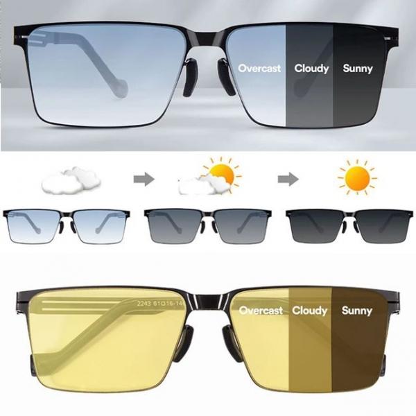 블루라이트차단 남성 데일리 변색 안경 겸용 선글라스