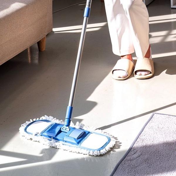 초극세사 가로방걸레 중/밀대 청소포 막대 거실 바닥
