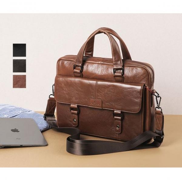 YB02 가죽크로스백 클래식 남성 고급 서류가방 회사원