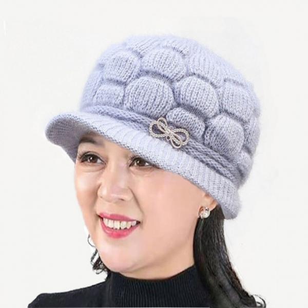 모자 여자모자 중년모자 엄마모자 할머니모자 겨울 모자 니트 모자 중년모자