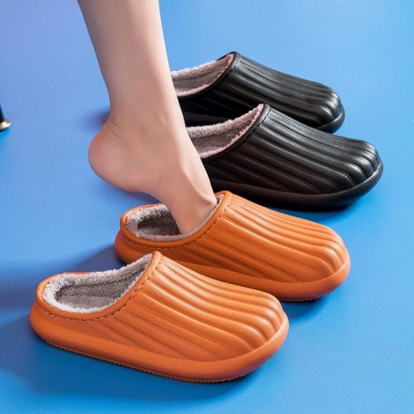 2500배송 EVA 털슬리퍼 방수 방한 털실내화 겨울 남성 여성 사무실슬리퍼 실내화 털신 방한화
