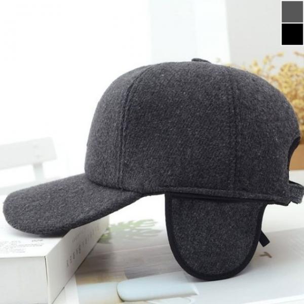 겨울 데일리 히든 귀달이 볼캡 1P 등산 귀덮개 털모자