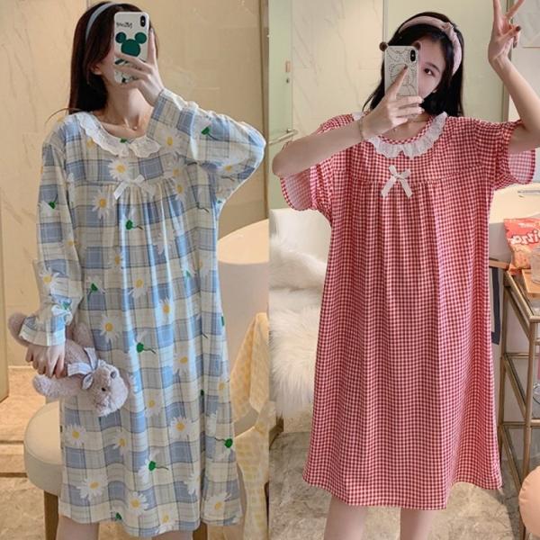 마약잠옷 원피스 여성 잠옷 실내복 홈웨어 프릴파자마