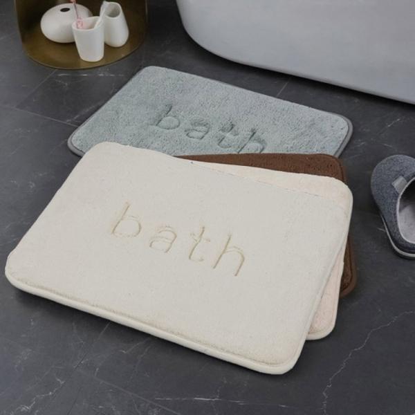 극세사 메모리폼 발매트 욕실 러그 화장실 깔개 주방 침대 40*60 40*120 소프트