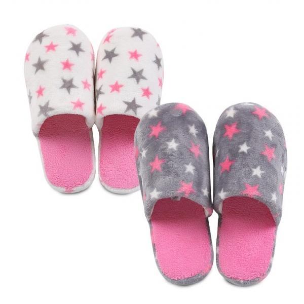 [슈퍼스타] 털실내화 방한슬리퍼