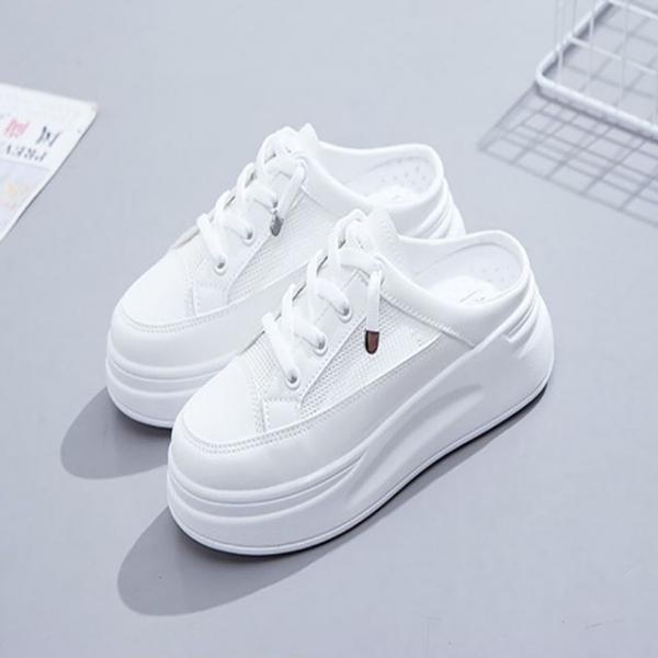 여성 발편한 여름 메쉬 끈 운동화