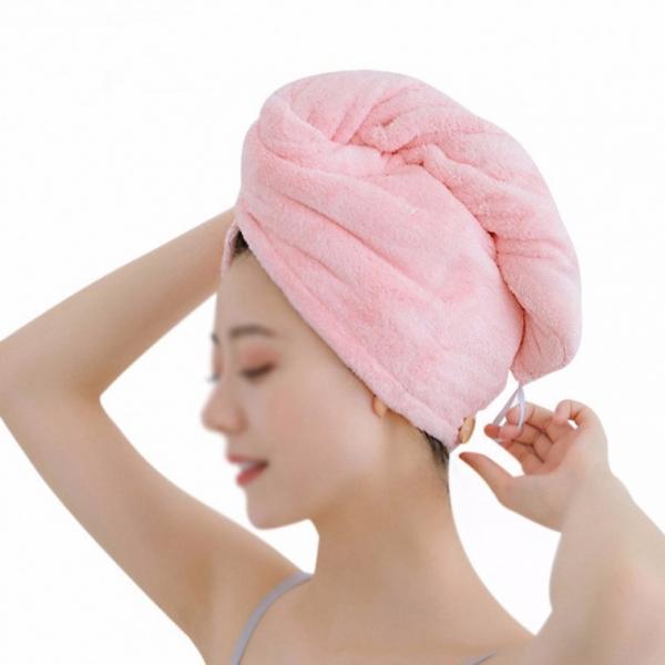 고급형헤어타올 극세사드라이타올 머리수건 드라이수건 급속건조 강한 흡수력 얼굴타올 세안 샤워