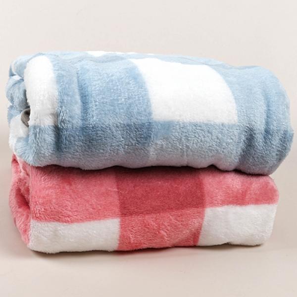 포근한심플패턴담요 별D-4앞 1개 랜덤발송