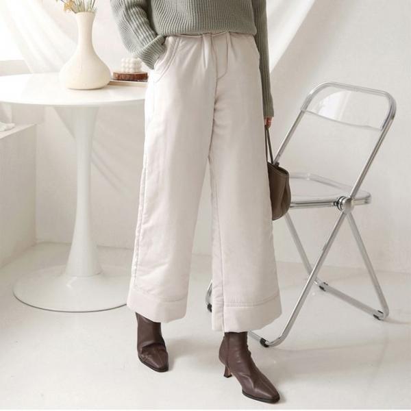 여성 겨울 패딩 바지 방한 조거 팬츠 깔깔이 등산 pae