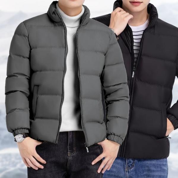 남성 데일리 숏패딩 겨울 방한 웰론 점퍼 아우터