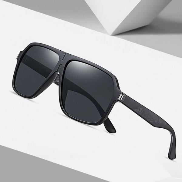 남성 빅사이즈 편광 가벼운 경량 선글라스 블랙스모크