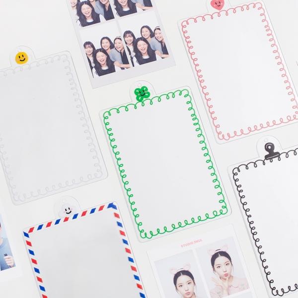 빅사이즈 네컷사진 홀더 스마일