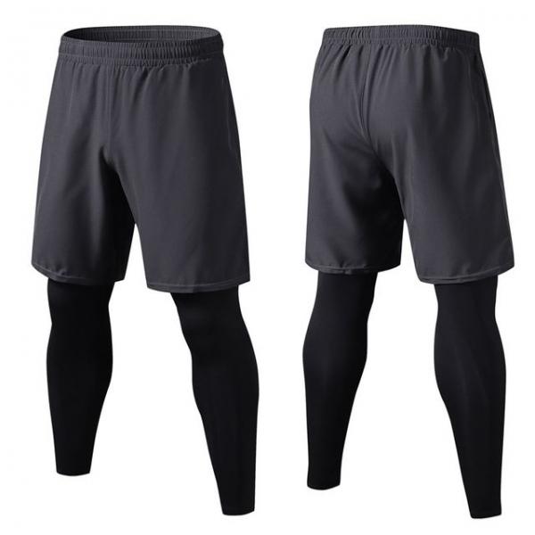 남성 워터파크바지 일체형 운동바지 반바지 레깅스