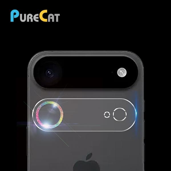 퓨어캣 글리터 카메라렌즈 강화유리필름-1매 [iPhone17 Air-6.6] 17 에어-6.6