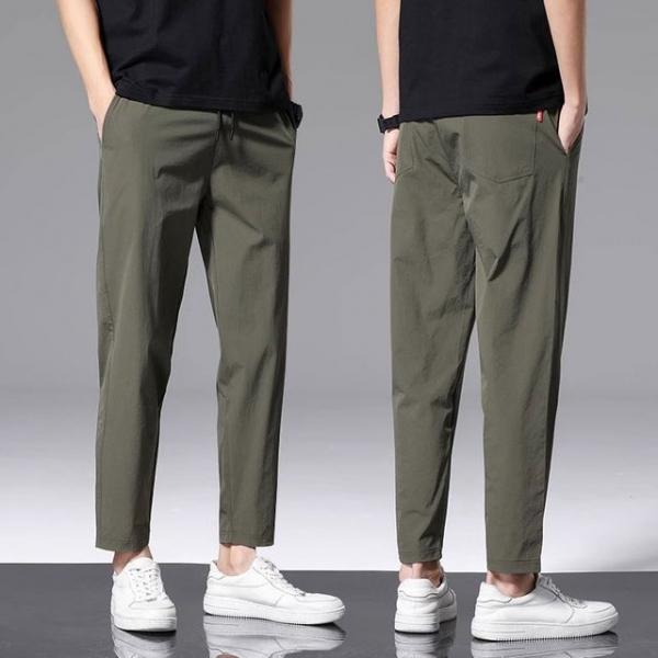 남성 쿨 링클프리 팬츠 슬랙스 여름 냉감 바지