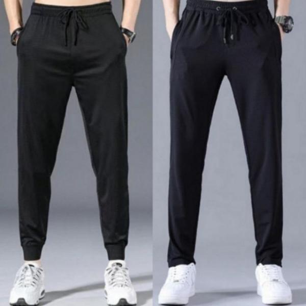 남성 여름 쿨링 메쉬 일자 조거 트레이닝 츄리닝 바지