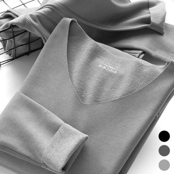 겨울 필수 방한용품 남성 피치기모 얇은 내복세트