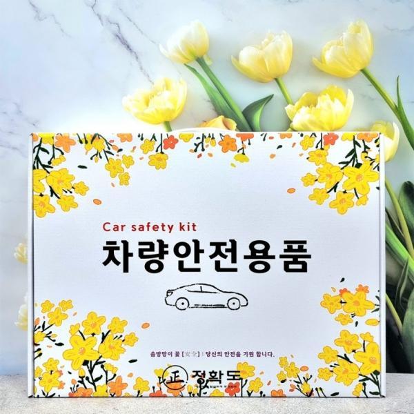 다번다 차량용 안전용품세트 자동차용품 소화기 불꽃신호기 선물세트 겨울 11종 13종