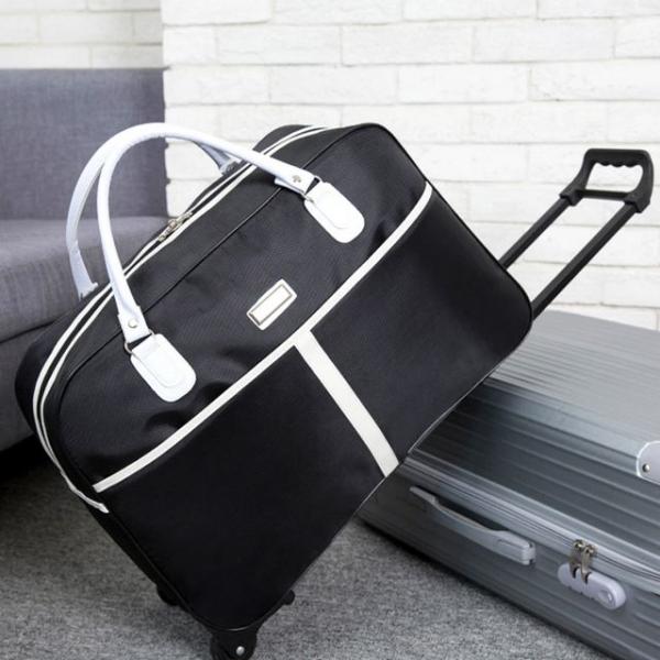 출장 여행 바퀴달린 더블 보스턴백 캐리어백 가방