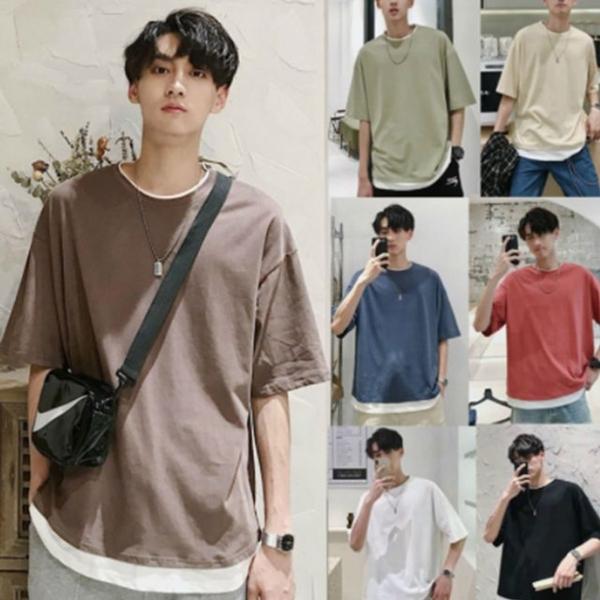 남자오버핏 오버핏반팔 이쁜 남성티셔츠 남자티셔츠