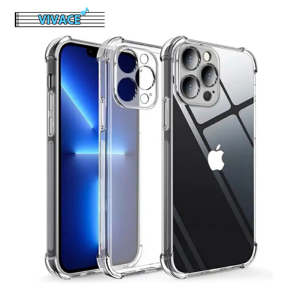 17프로맥스(iPhone17 ProMax) 비바체 방탄 투명 젤리 케이스